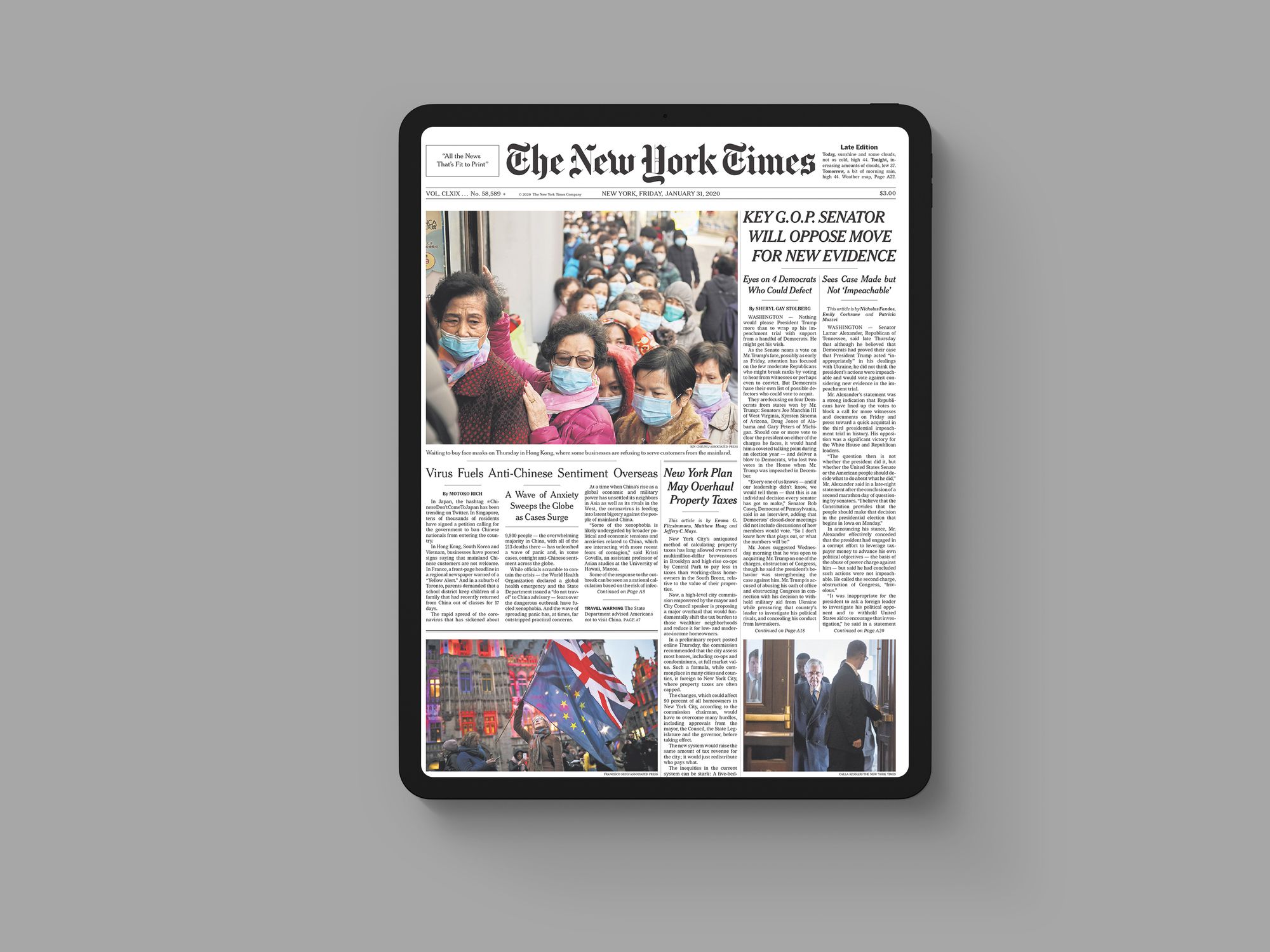 Save Today’s New York Times Front Page with Shortcuts