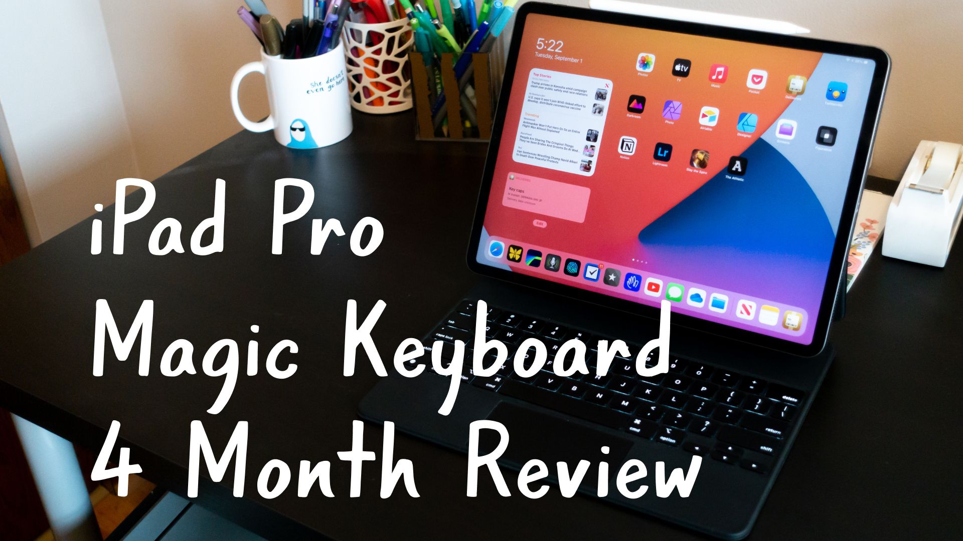 iPad Pro Magic Keyboard 4 Month Video Review